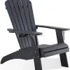 Chair Folding Outdoor Patio Fire Pit Chair Poolside Chair Practical Waterproof Outdoor Garden Folding Adirondack Furniture