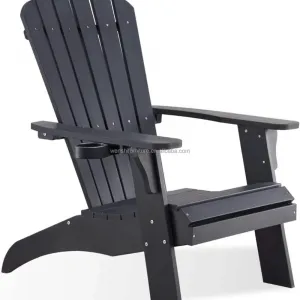 Chair Folding Outdoor Patio Fire Pit Chair Poolside Chair Practical Waterproof Outdoor Garden Folding Adirondack Furniture