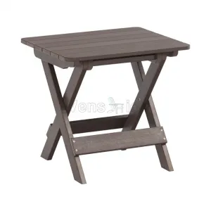 Factory Price Furniture Tray Small Modern Plastic Wooden Folding Coffee Table Outdoor Side Dining Table Shower Seats