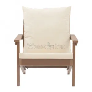 Factory Price Modern Corner Garden Sofas Outdoor Patio Waterproof One Seat Garden Furniture Sofa with Cushion