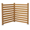 Fence flower bed garden sightseeing outdoor Garden Bed planter