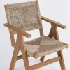 Folding chair outdoor practical garden Park Chair garden chair rattan weave adirondack
