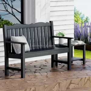 Furniture Dinning Outdoor Garden Plastic Chair Patio Furniture Plastic Patio Benches