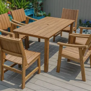 Furniture table Dinning Outdoor Set Garden Plastic garden furniture adirondack