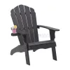 HIPS High Impact Polystyrene Recycled With Footrest Adirondack Chair