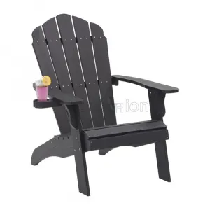 HIPS High Impact Polystyrene Recycled With Footrest Adirondack Chair