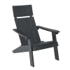 2023 HIPS Plastic Wood Material Modern Garden Fire Pit Outdoor Adirondack Chairs