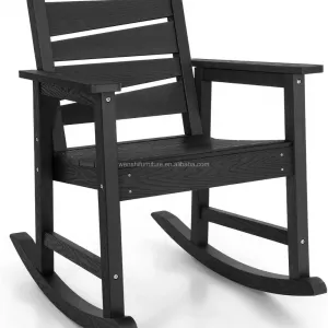 Outdoor Garden Polystyrene Rocking Chair Waterproof