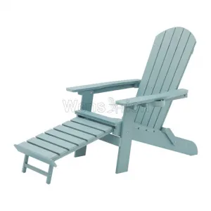 Weather Resistant for Patio Deck Garden Backyard Lawn Furniture Adirondack Ottoman Footstool Fishing Chairs