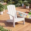 Kids Frog Chair 4 Slat Back HIPS Wood Like All Weather 105 Degree Ergonomic for Children Indoor Outdoor Play Patio