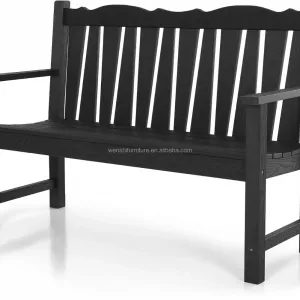 2-Person Garden Benches for Outdoors All Weather HIPS Patio Bench Holds up to 800lbs