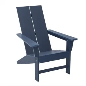 Outdoor Garden Patio Beach Lounge Plastic Plywood Adirondack Chairs Furniture Backyard Seating Adirondack Chair