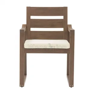 Outdoor Patio Furniture Hips Plastic Wood Garden Set Balcony Pub Bistro Bar Stool bar Dining Chair