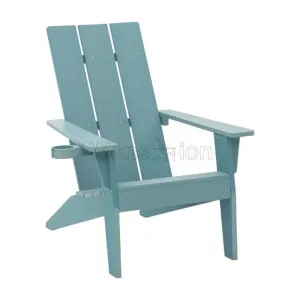 Outdoor Polystyrene Wooden Fixed Adirondack Chair for Garden Chairs Adirondack Chair Rocking