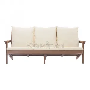 Patio Garden Outdoor Furniture Set Luxury New Style Beach Furniture Lounge Waterproof Outdoor Three Seat Sofa