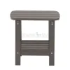 Popular Modern Bathroom Stool Garden Patio Tea Coffee Table Plastic Wood Small Modern Corner Table
