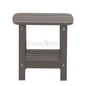 Popular Modern Bathroom Stool Garden Patio Tea Coffee Table Plastic Wood Small Modern Corner Table