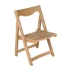 Reasonable Price Outdoor Wedding Resin Folding Garden Chairs for Events Polystyrene Wood Dining Room Chair Outdoor camping