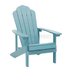 Weather Resistant Adirondack Chair Wood Folding Outdoor Patio Fire Pit Chair Poolside Chair