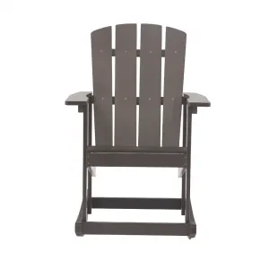 Wholesale Outdoor Garden Durable Plastic Wood HIPS Rocking Chairs High Quantity Waterproof