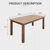 outdoor table set garden Plastic furniture adirondack park dinning moden