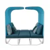 Beach Chaise Lounge Furniture Outdoor Garden Leisure Chair Waterproof Patio Swimming Pool Sun Lounger Chair