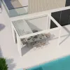 Best Automatic Top Aluminum Frame Outdoor Pergola Awnings Roof Waterproof Garden Patio Canopy Pergola Motorized Pergola Outdoor