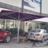 China Manufacture Wholesaler Price Colorful Parasol High-End Parasol Umbrellas Windproof Handmade Market Parasol for Restaurant