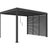 Outdoor Terrace Sunscreen Privacy Decorative Enclosure Curtain