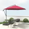Custom Furniture Balcony Parasol Patio Umbrella Garden Cantilever Parasol Commercial Outdoor Retractable Parasols Roman Umbrella