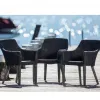 Customized Dinning Table Set Hotel Restaurant Furniture Dining Table and Chair Sets Outdoor Patio Round Dinning Table Set Garden