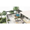 Customized Pergola Retractable Roof for Commercial Use Aluminum Pergola Louvered Waterproof Motorized Pergola Outdoor