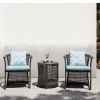 Dining Table Set Chair Hotel Restaurant Furniture Dining Chair Sets Aluminum Dining Table Outdoor Dinning Table and Chair Set