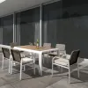 Dining Table Set Chair Hotel Restaurant Furniture Dining Chair Sets Aluminum Dining Table Outdoor Dinning Table and Chair Set