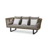 Garden Furniture Mania Series Three-Seat Sofa Rattan Outdoor Furniture Sofa