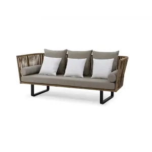 Garden Furniture Mania Series Three-Seat Sofa Rattan Outdoor Furniture Sofa