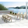 High End Garden Patio Aluminum Furniture Set Outdoor Table Sets for Hotel Restaurant Garden