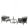 Waterproof Round Dining Table Set Modern Luxury Dining Table Set Round Home Restaurant 4 Seater Dining Table