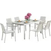Hot Sale Modern Design Dinning Table Set Hotel Restaurant Furniture Dinning Table and Chair Sets Outdoor Patio Dinning Table Set