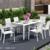 Hot Sale Modern Design Dinning Table Set Hotel Restaurant Furniture Dinning Table and Chair Sets Outdoor Patio Dinning Table Set