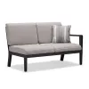 Hotel Villia Apartment Aluminum Frame Popular L Shape Garden Furniture Outdoor Aluminum Sofa Set