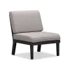 Hotel Villia Apartment Aluminum Frame Popular L Shape Garden Furniture Outdoor Aluminum Sofa Set