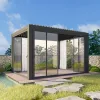 Howvin Easily Assembled Garden Building Waterproof Garden Pavilion Handle Aluminum Outdoor Pergola