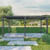 Howvin Patio Louvers Roofing Systems Aluminium Gazebo Commercial Pergola Restaurant Outdoor Cover