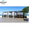 Howvin Sun Shade Terrace Roof Remote Control Patio Coverings Electric Bioclimatic Aluminum Pergola Roof