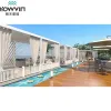 Howvin Sun Shade Terrace Roof Remote Control Patio Coverings Electric Bioclimatic Aluminum Pergola Roof