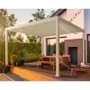 Howvin 3*3.6M Aluminium Frame Hardtop Waterproof Pergola Outdoor Aluminium Gazebo for Garden Patio
