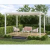 Howvin 3*4M Customized Adjustable Waterproof Louvered Roof Motorized Aluminium Pergola