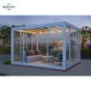 Howvin 3*4M 3X4 Quality Guaranteed Garden Balcony Aluminium Patio Cover Arches Arbours Pergolas