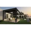 Luxury Rainproof Gazebo Motorised Pavilion Garden Outdoor Roof Waterproof Pergola and Gazebo Outdoor Pergola Modern Bioclimatic